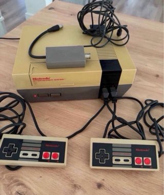Consola Nintendo NES Blanca/Gris