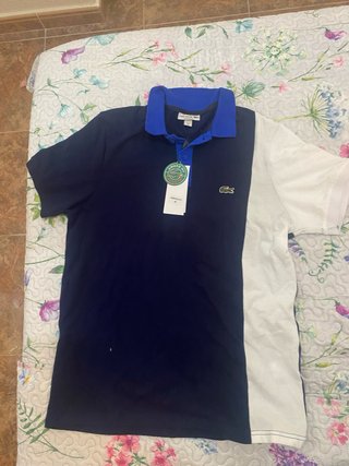 Camiseta Lacoste bicolor