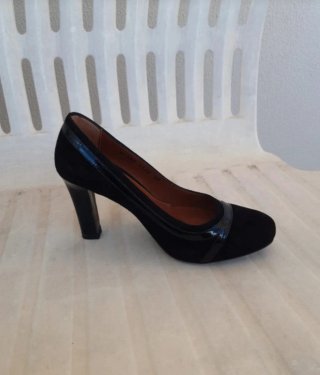 Scarpe Melluso tacco alto nere taglia 35