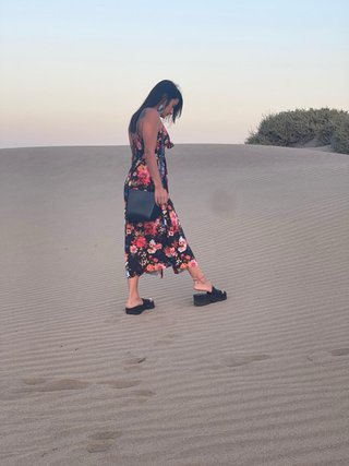 Vestido estampado floral