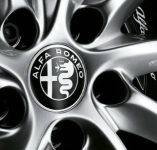 Kit 4 coprimozzi Alfa Romeo 60mm nuovi e originali