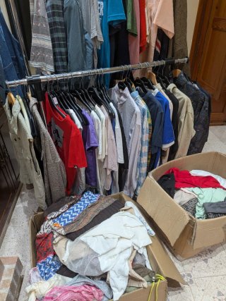 Grado B, pack lote Ropa Vintage, cantidad a elegir