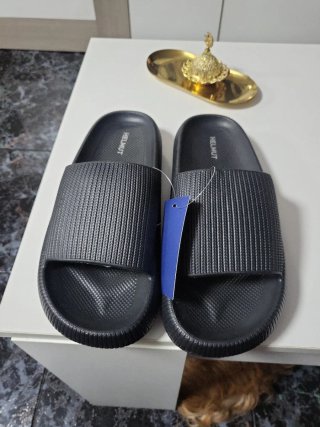 Chanclas HELMUT Goma Negras