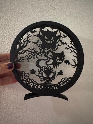 Decoración Gengar Pokémon Halloween