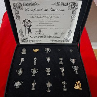 Colección Pins Real Madrid con Certificado