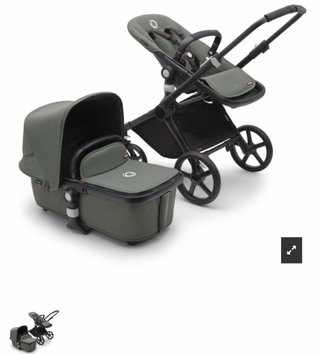 Carrito Bugaboo Fox Cub Verde Militar