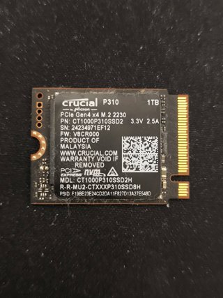 Disco Duro SSD Crucial P310 1TB M.2 2230