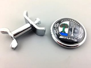Emblema capó Mercedes Benz AMG affalterbach 45 mm