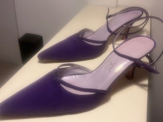 Zapatos de fiesta morados