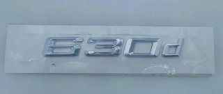 Letras traseras BMW 630D