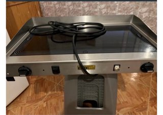 Plancha de Asar Eléctrica Profesional