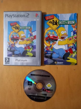 The Simpsons Hit & Run PS2 Platinum