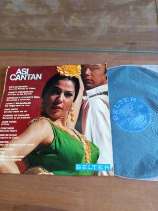 Vinilo Así Cantan - Flamenco