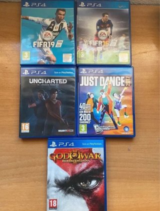Pack 5 Juegos PS4
