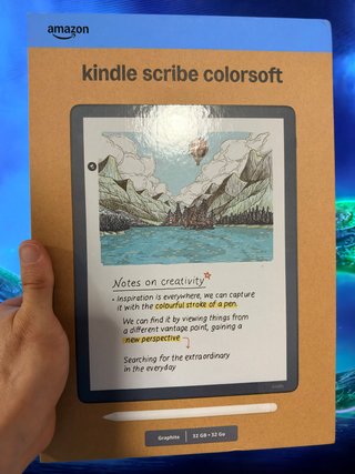Kindle Scribe Colorsoft 32GB + pennino + custodia