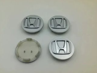 Centro de rueda Honda 70 mm plata
