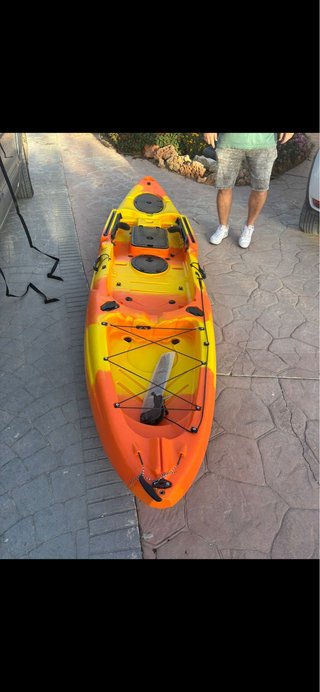 Kayak con silla alta