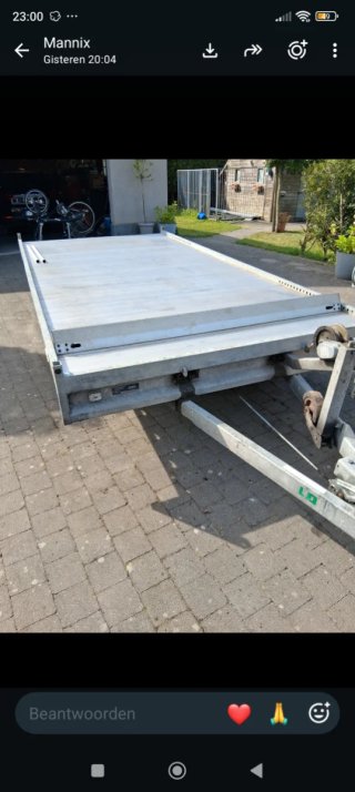 Remolque plataforma