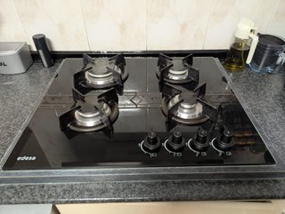 Placa de Cocina Gas Butano Edesa
