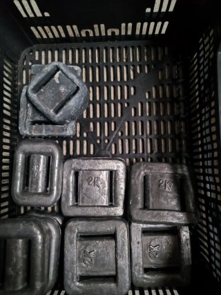 Set de Plomos de Buceo de 1 y 2 kilos