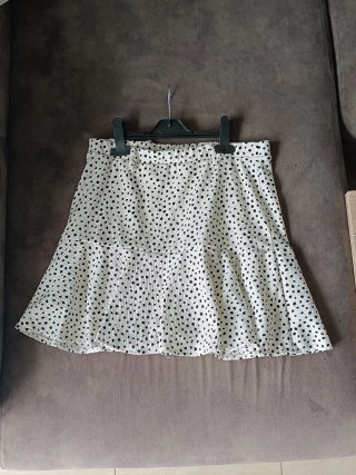 Falda pantalón Stradivarius de lunares