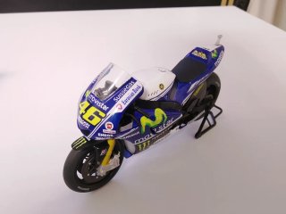 Maqueta Moto Valentino Rossi 2014 1:12 Altaya