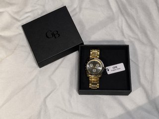 Reloj OW Dorado y Plateado