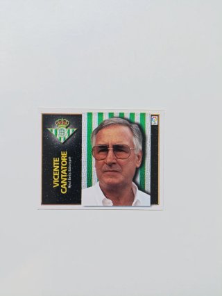 Cromo Vicente Cantatore 98-99 Real Betis
