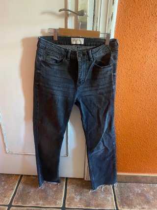 Pantalón campana negro