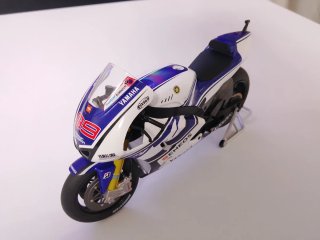 Maqueta Moto Jorge Lorenzo 2012 Altaya 1:12