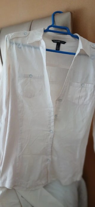 Camisa Mango Blanca