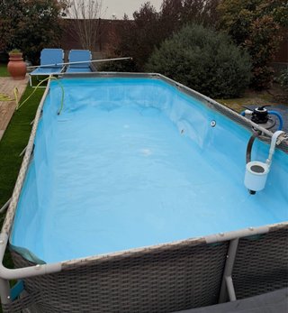 Piscina Estructural 4x2.5m + Depuradora Arena
