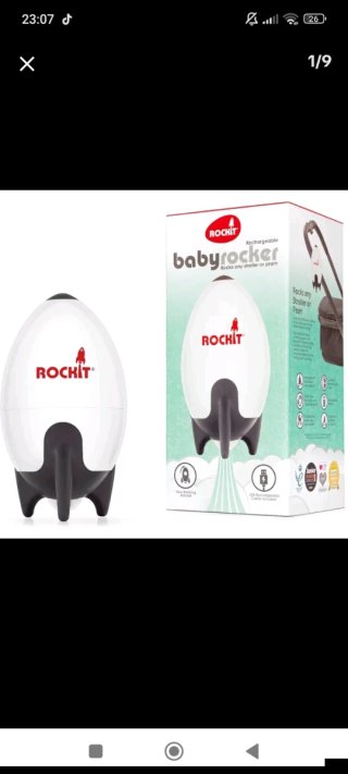 Mecedor electrónico Rockit para cuna