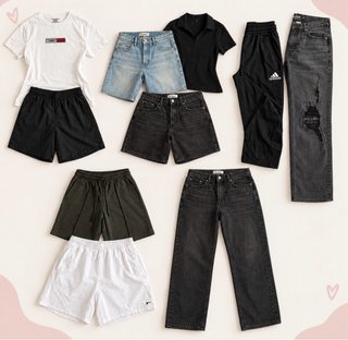 Lote de 10 prendas variadas de ropa hombre S/M/L
