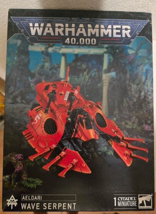 Warhammer 40.000 Aeldari Wave Serpent