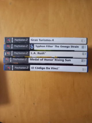 Pack 5 Juegos PlayStation 2 (PS2)
