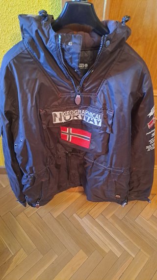 Abrigo Geographical Norway Marrón