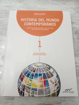 Historia del mundo contemporáneo, Bachillerato 1