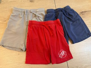 Lote 3 Pantalones Cortos Niño 6-7 Años