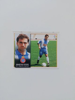 Cromo futbol Martín Posse 98-99 RCD Espanyol