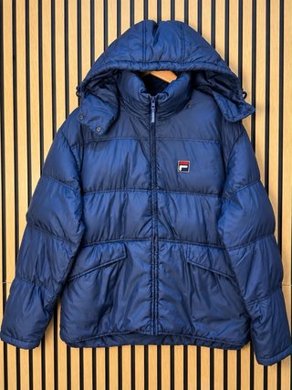 Plumífero Fila Vintage Azul Marino