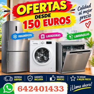Electrodomésticos de Segunda Mano