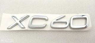 Emblema trasero Volvo XC60 plata
