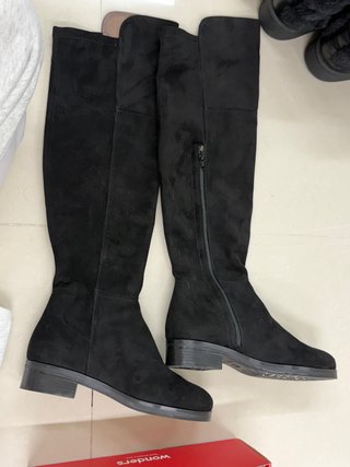 Botas altas Wonders negras