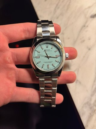 Rolex Oyster Perpetual Tiffany Dial