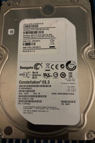 2 Discos Duros Seagate SAS 4TB