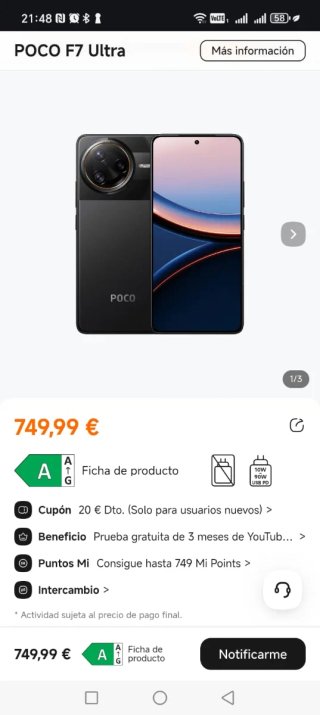 POCO F7 Ultra Nero