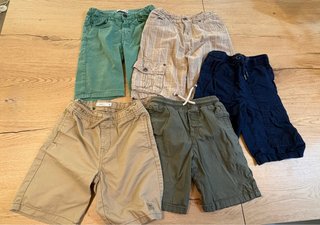 Lote de 5 Bermudas para Niño Talla 6 Años