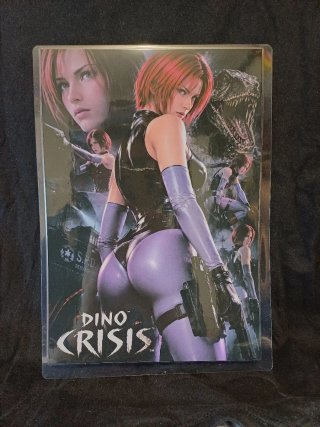 Póster Dino Crisis Playstation Plastificado