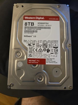Disco Duro 8TB WD NASware 3.0